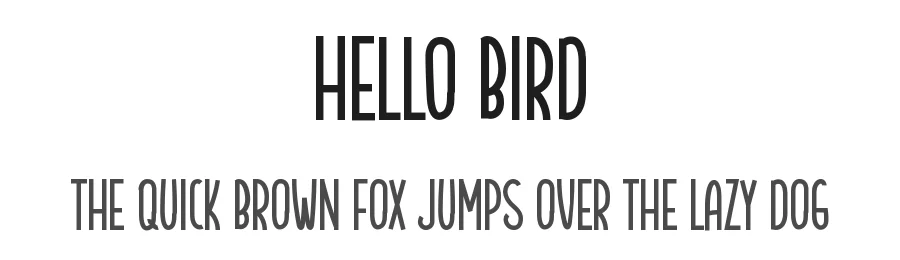 Hello Bird