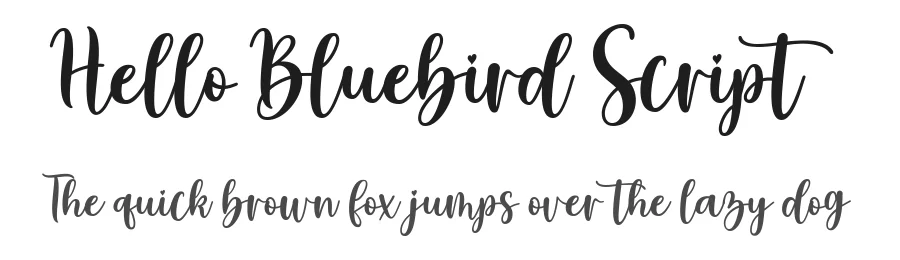 Hello Bluebird Script
