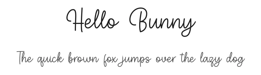 Hello Bunny