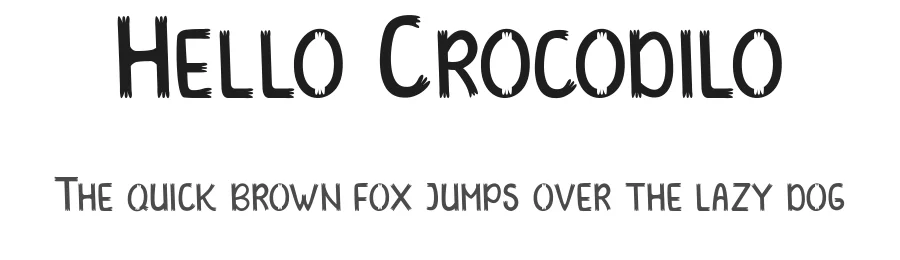 Hello Crocodilo