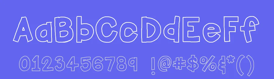 Hello Firstie Big by Jen Jones — Decorative Font — thumbnail 3