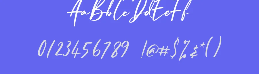 Hello Gorgeous Print by Lettering Mom — Script Handwritten Font — thumbnail 3