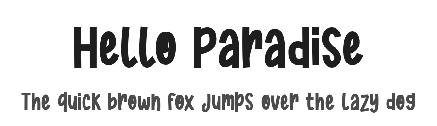 Hello Paradise