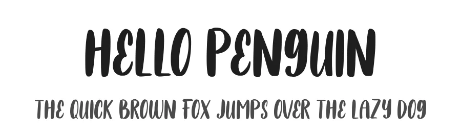 Hello Penguin