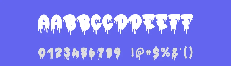 Hello Scary by Scratchones — Decorative Font — thumbnail 3