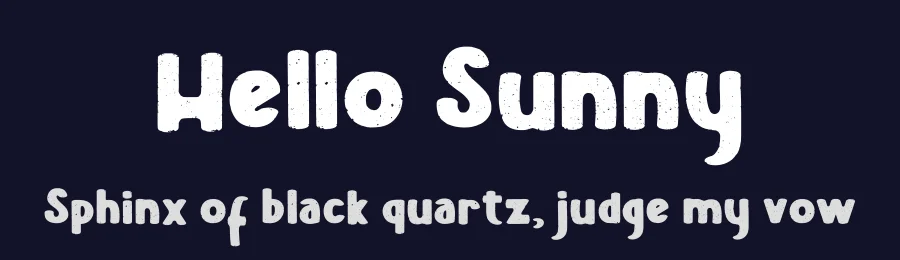 Hello Sunny by Creatype Studio — Decorative Font — thumbnail 2