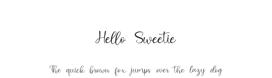 Hello Sweetie