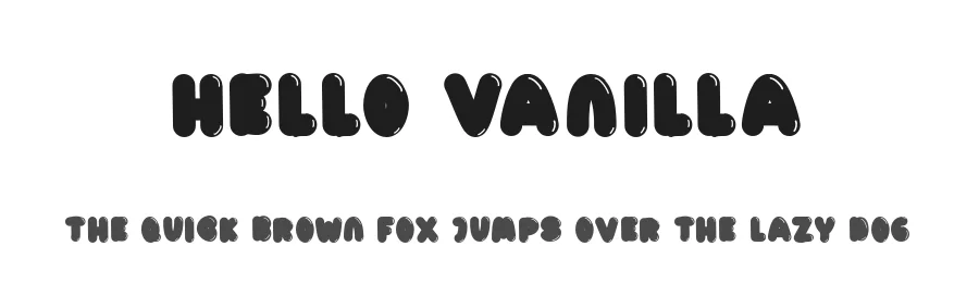 Hello Vanilla