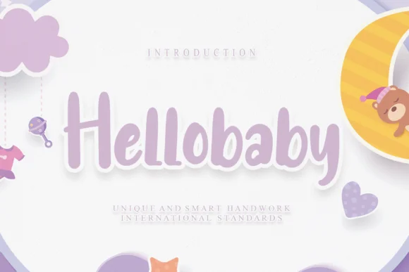 Hellobaby Font by Misterletter.co — Script Handwritten Font