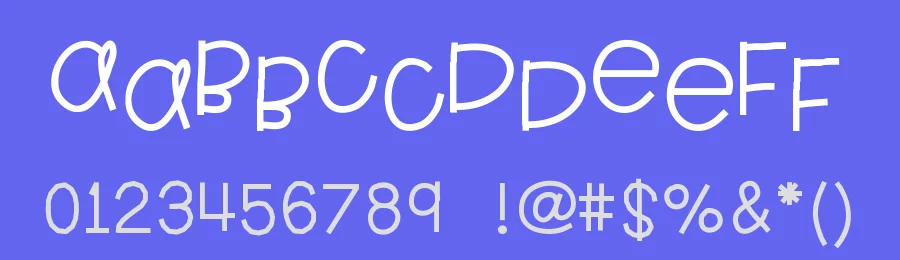 Hello Kindergarten by Jen Jones — Decorative Font — thumbnail 3
