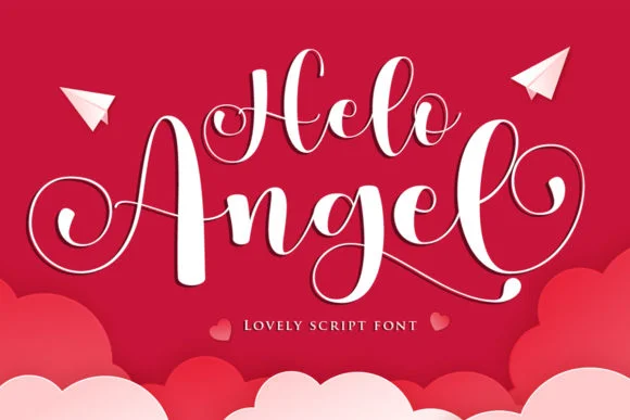 Helo Angel Font by Gilar Studio — Script Handwritten Font