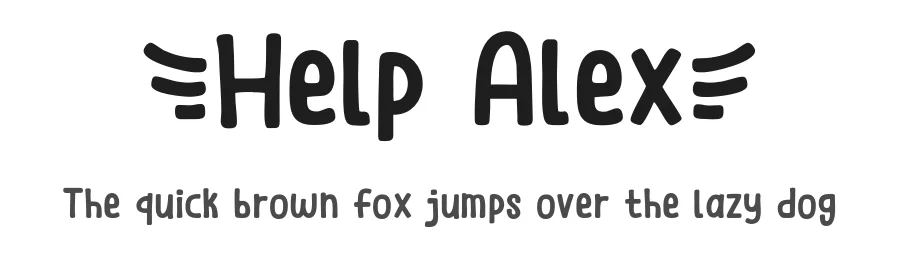 Help Alex