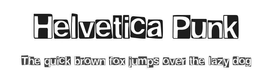 Helvetica Punk
