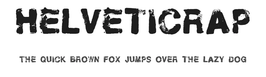 Helveticrap