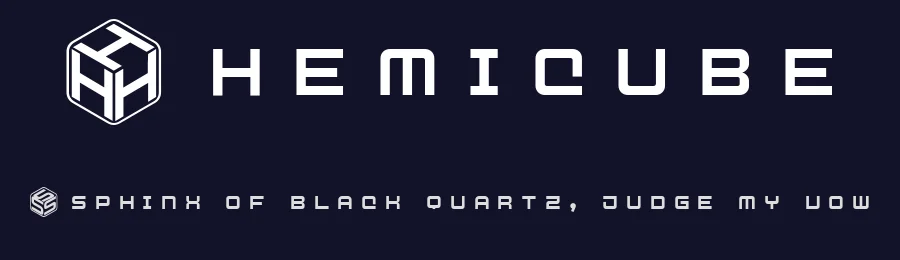 Hemicube by Måns Grebäck — Display Font — thumbnail 2