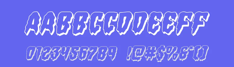 Hemogoblin by Iconian Fonts — Decorative Font — thumbnail 3