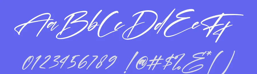 Hendycroft Signature by Perspectype Studio - Letterena.com — Script Handwritten Font — thumbnail 3