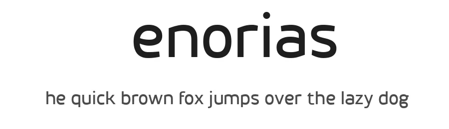 Henorias by Benoît Sjöholm — Sans Serif Font