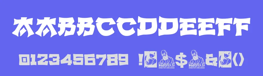 Hentai Universe by Woodcutter — Decorative Font — thumbnail 3
