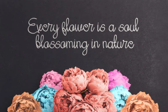 Her Garden Font by Mojibam — Script Handwritten Font — thumbnail 3