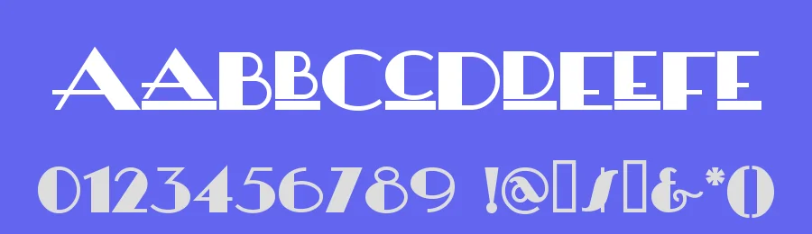 HeraldSquare by Nick's Fonts — Decorative Font — thumbnail 3