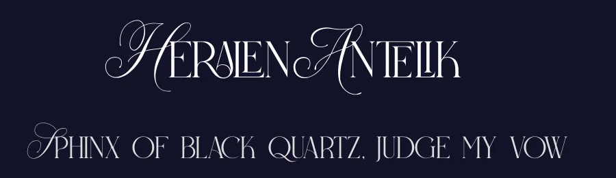 Heralen Antelik by Storytype Studio — Decorative Font — thumbnail 2