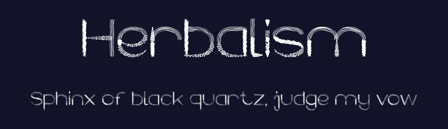 Herbalism by weknow — Decorative Font — thumbnail 2