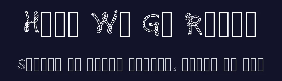 Here We Go Rodeo by svcxb — Decorative Font — thumbnail 2