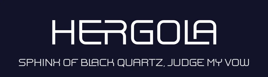 Hergola by BrandSemut — Sans Serif Font — thumbnail 2