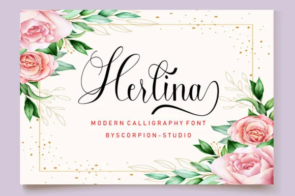 Herlina Font by Anaya Studio — Script Handwritten Font