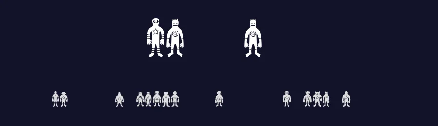 Heroez by Vladimir Nikolic — Dingbats Font — thumbnail 2
