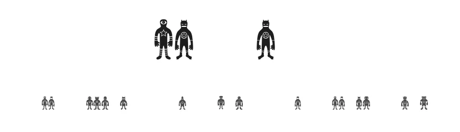 Heroez by Vladimir Nikolic — Dingbats Font