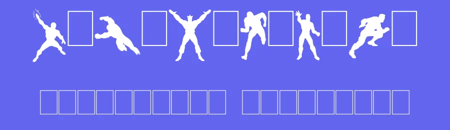 HeRoez by imagex — Dingbats Font — thumbnail 3