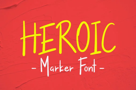 Heroic Font by Typesthetic Studio β Script Handwritten Font