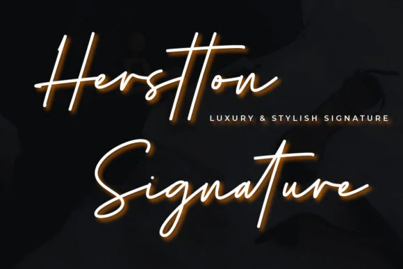 Herstton Signature Font by Cherryline Master — Script Handwritten Font