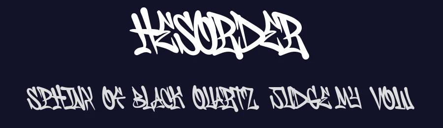 Hesorder by Ronny Studio — Script Handwritten Font — thumbnail 2
