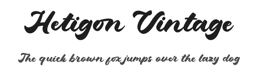 Hetigon Vintage