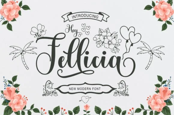 Hey Fellicia Font by IM Studio — Script Handwritten Font