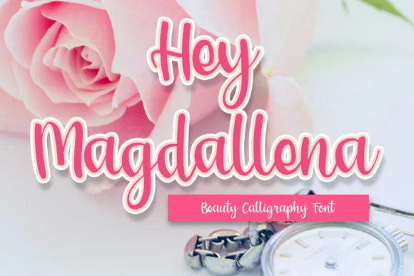 Hey Magdallena Font by shiddiq.art — Script Handwritten Font