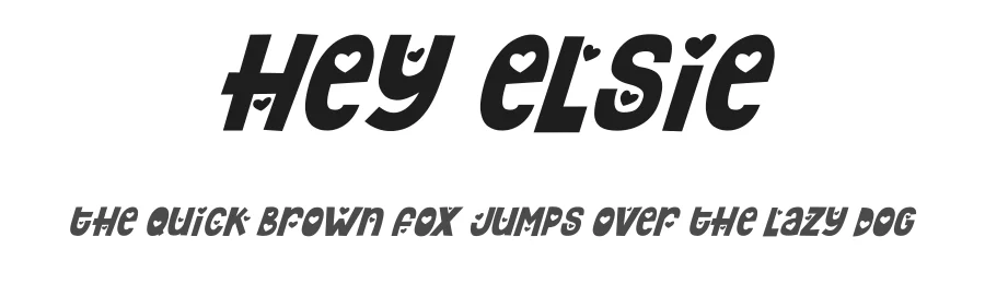 Hey Elsie