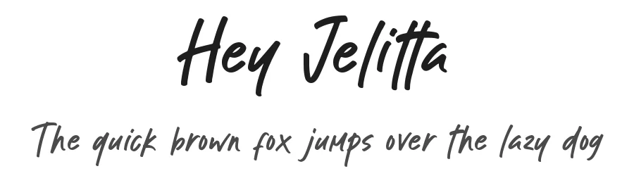 Hey Jelitta