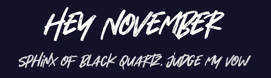 Hey November by Khurasan — Script Handwritten Font — thumbnail 2