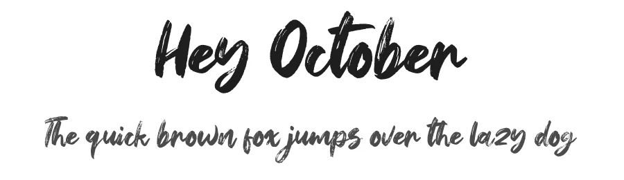 Hey October