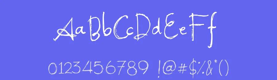 Hey Pencil by Fontherapy — Script Handwritten Font — thumbnail 3