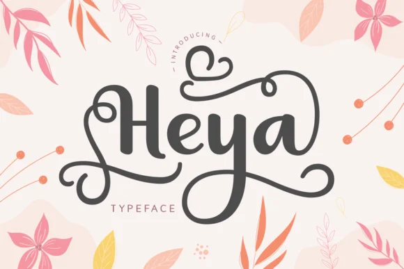 Heya Font by Jasm (7NTypes) — Script Handwritten Font