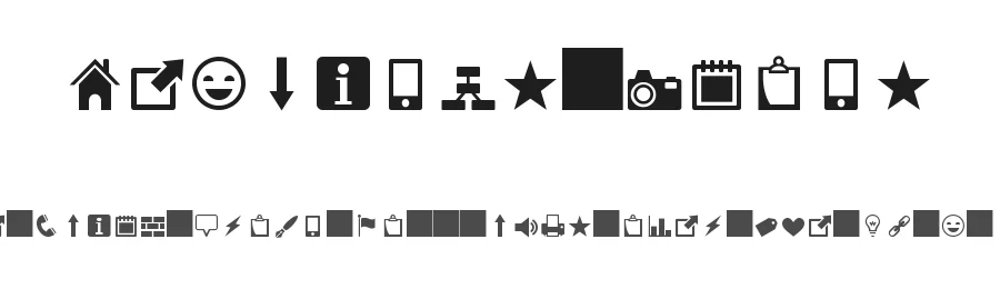 Heydings Icons by Heydon Pickering — Dingbats Font