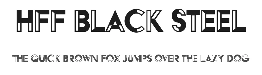 HFF Black Steel