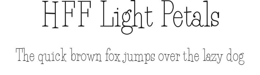 HFF Light Petals