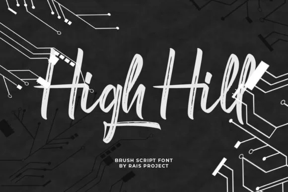High Hill Font by RaisProject — Script Handwritten Font