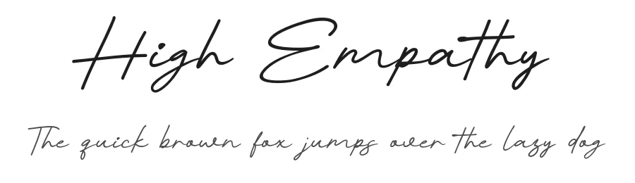 High Empathy